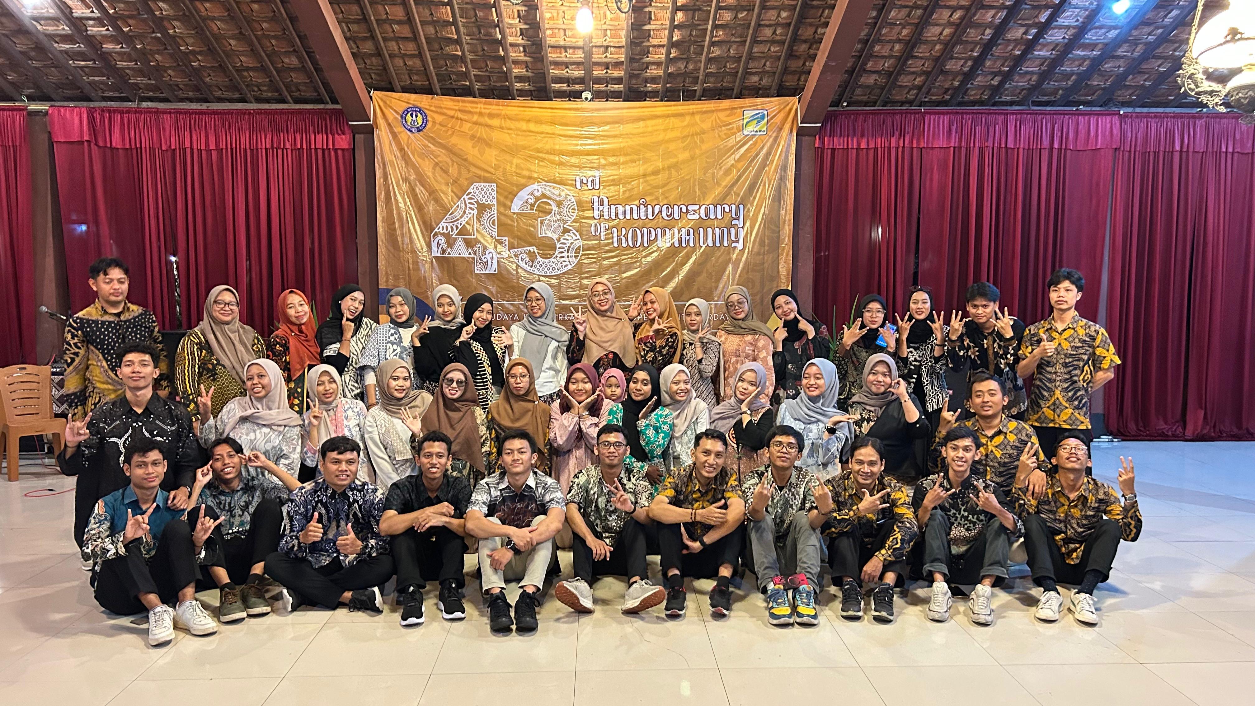 Peringatan HUT ke-43 KOPMA UNY bersama Manajemen dan Karyawan